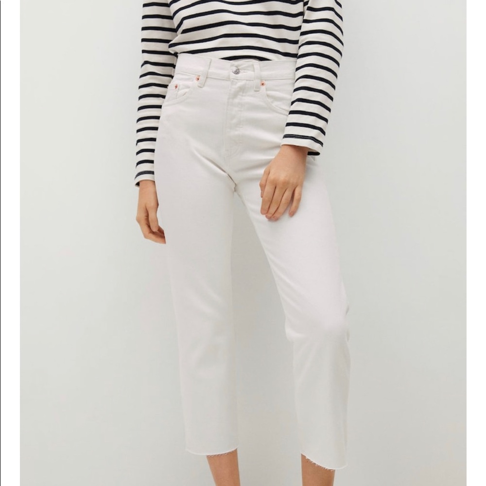 BNWOT STRAIGHT LEG MANGO JEANS